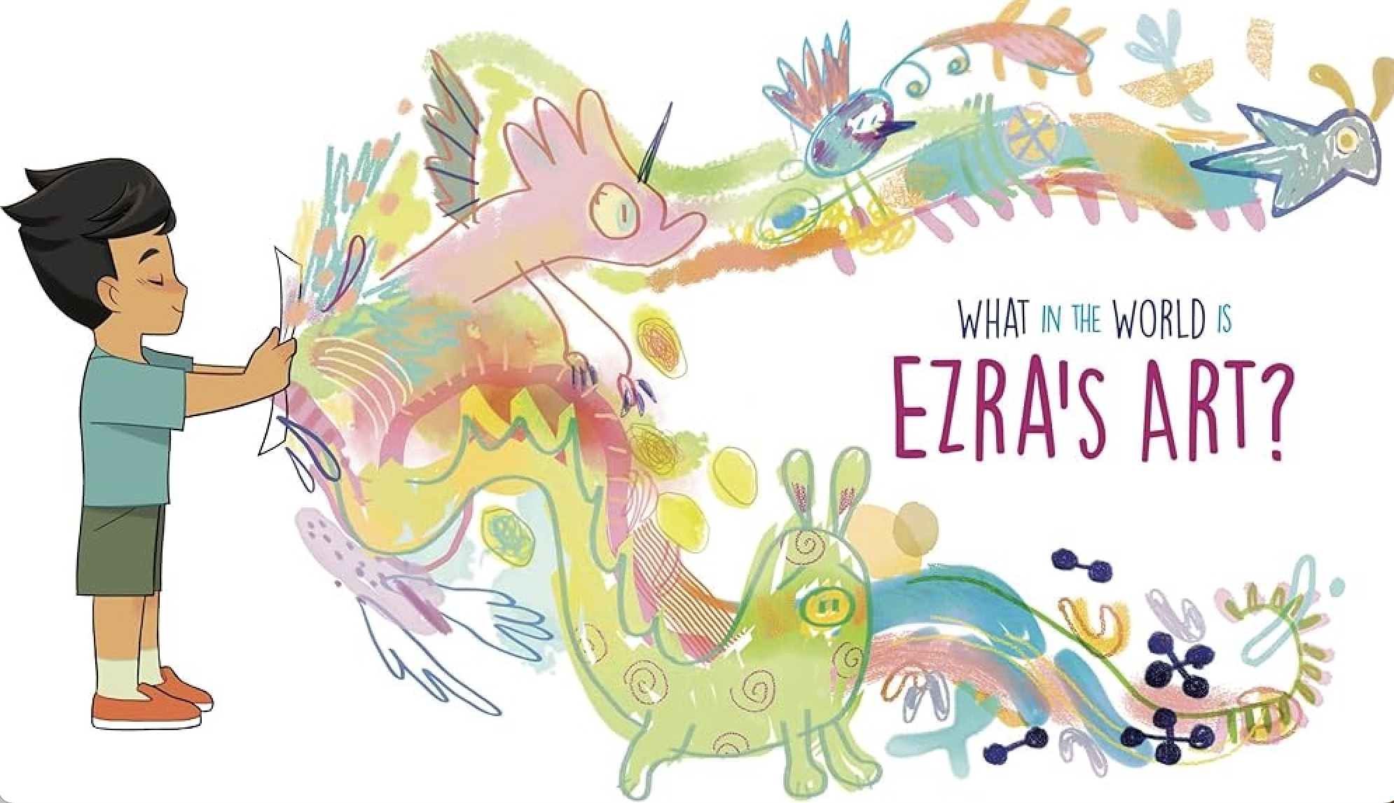 What In The World is Ezra’s Art?