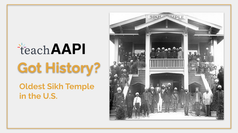 Oldest Sikh Temple in the U.S.