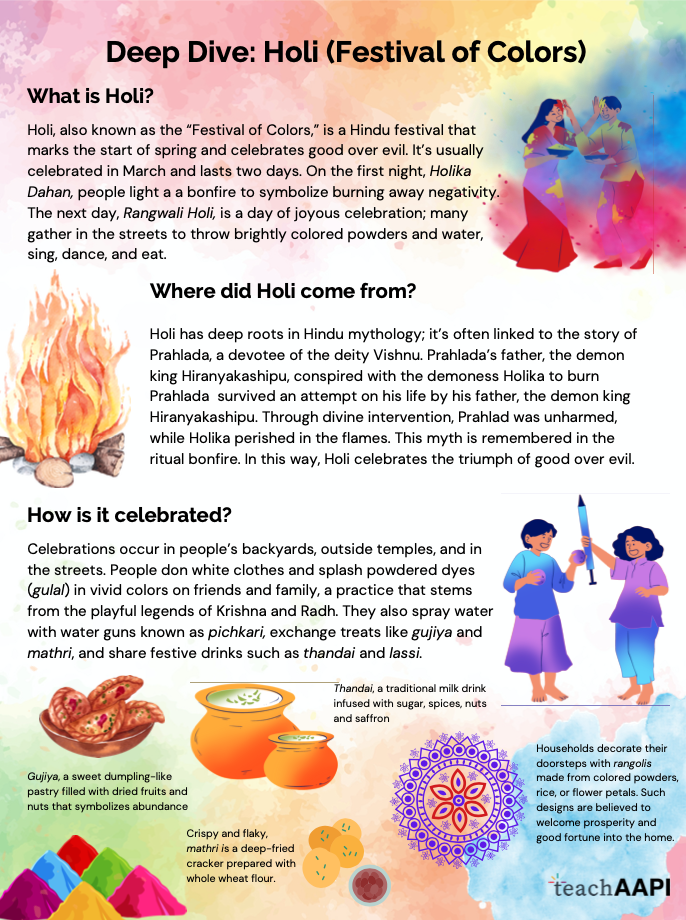 Deep Dive: Holi